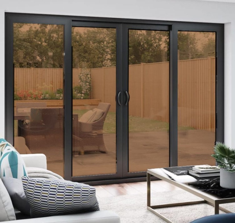 Folia lustro weneckie brązowe