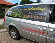 Folia czerwona reklamowa ploterowa Oracal