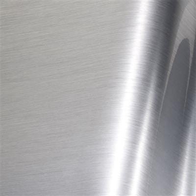 Folia szczotkowana srebrna metaliczna INOX 50