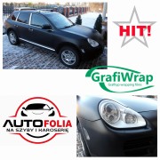 folia samochodowa wylewana czarna matowa satynowa polimerowa