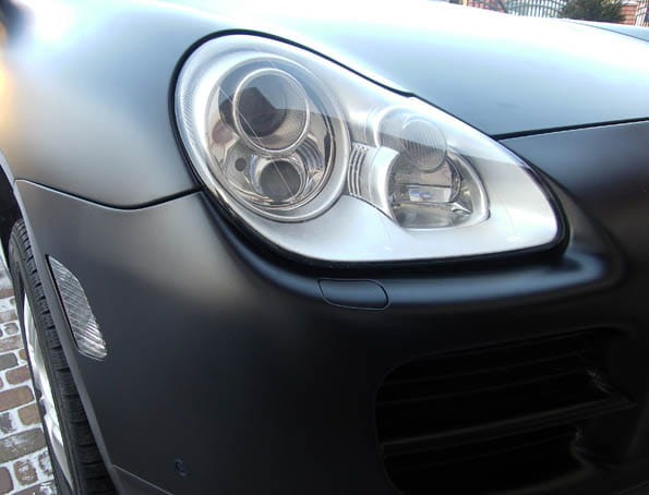 folia samochodowa wylewana czarna matowa satynowa polimerowa