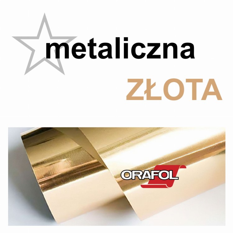 Folia złota metalik Oracal 352