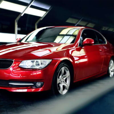 Folia czerwony metalik samochód - seria 970