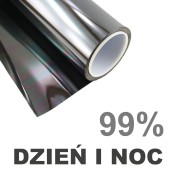 Folia okienna lustro weneckie Dzień i Noc  Vista 99 EX folia lustrzana daje efekt niewidzialności w dzień i w nocy przy zapalonym świetle